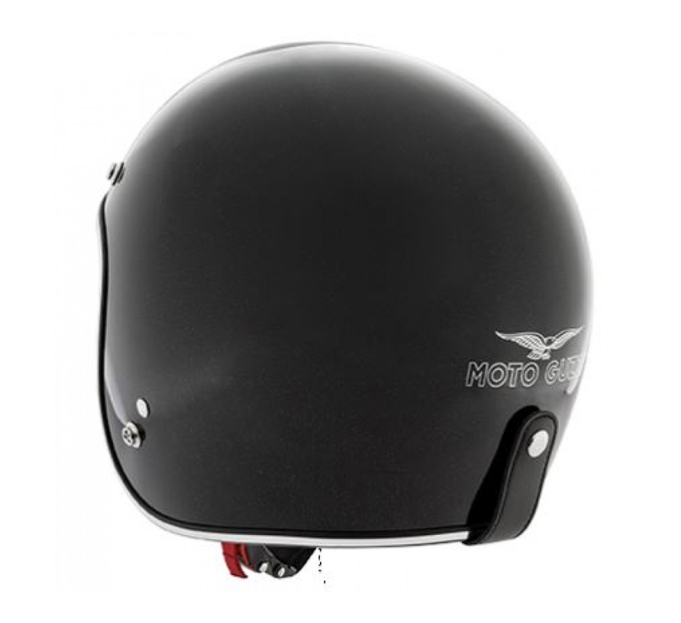 Moto Guzzi jet helmet Metalflank helmet black