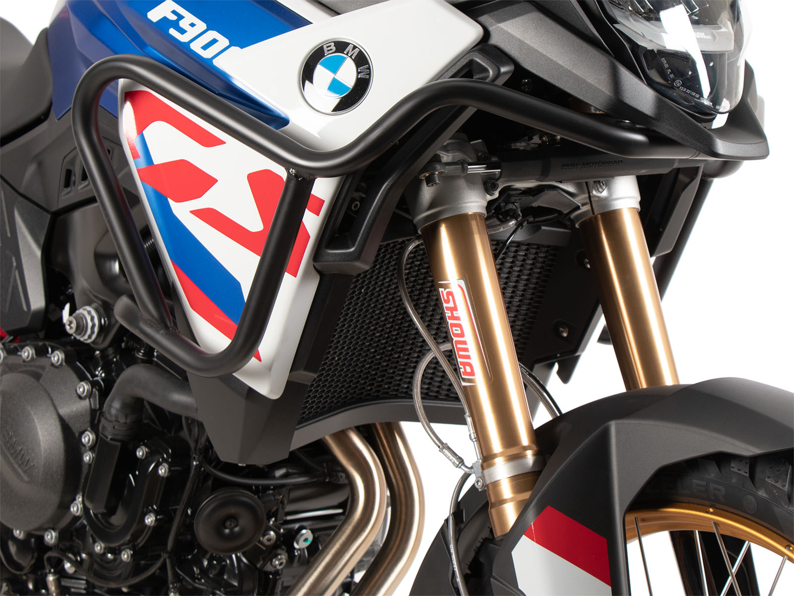 Tank protection bar black for BMW F 900 GS (24-) Hepco & Becker