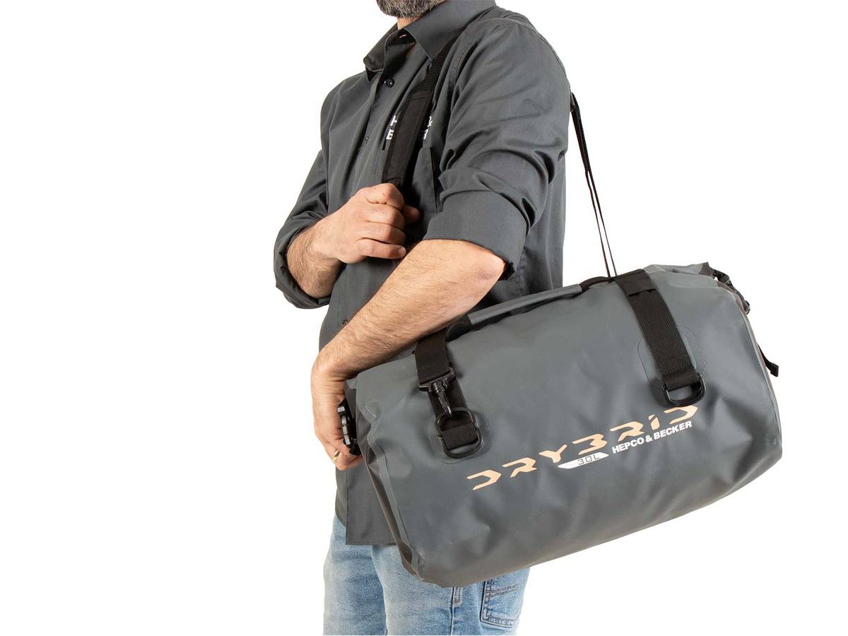 Drybrid Bag 30L rear bag gray, Hepco & Becker
