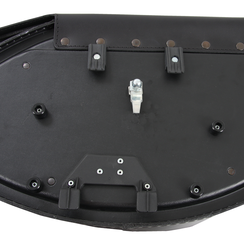 Quick release kit for leather bags for mounting on tubular bag holders (1 side)