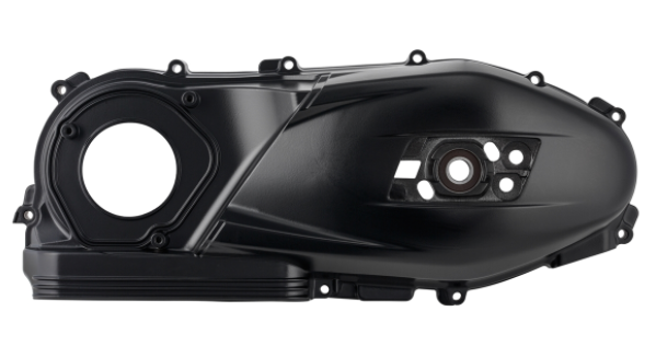 Vario cover for Vespa GTS/GTS Super 125/150cc 4T LC iGet (Euro4), black matt