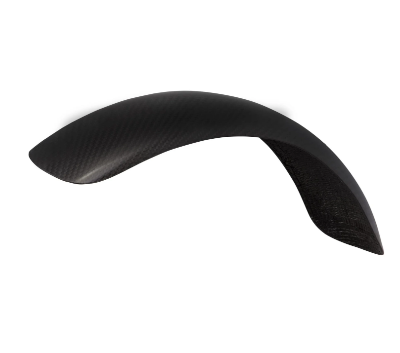 Mudguard Garelli Race EVO II without bracket universal, for Vespa PX 80-200cc, carbon clear