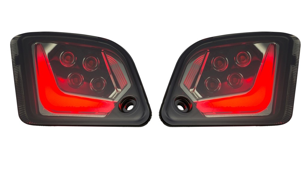 Turn signal kit front & rear for Vespa GTS/GTS Super/GTV/GT 60/GT/GT L ('03-'13), tinted