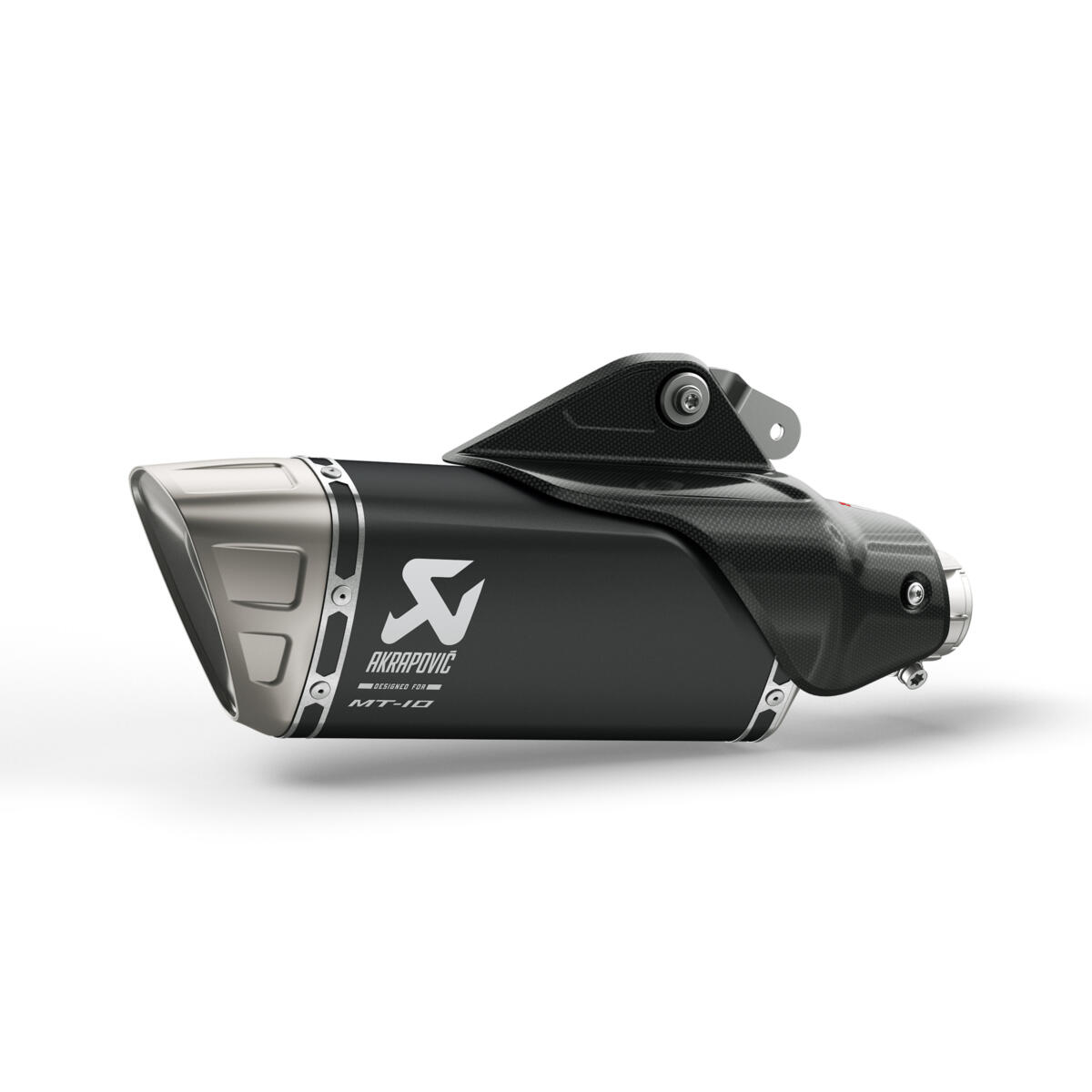 Akrapovič slip-on exhaust black for Yamaha MT-10 (22-) Original