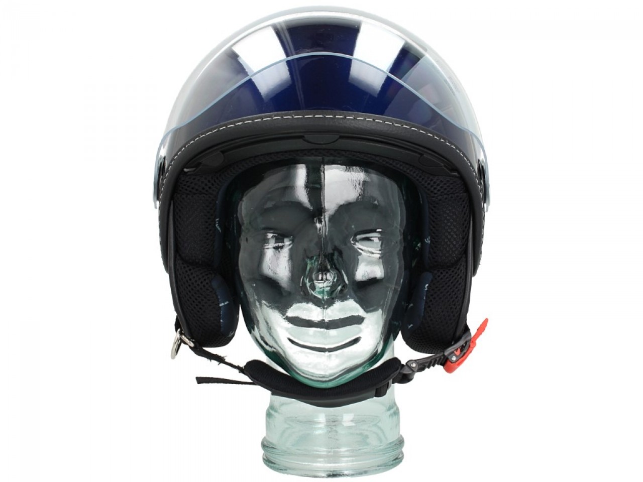 Vespa jet helmet Visor 3.0 blue energia