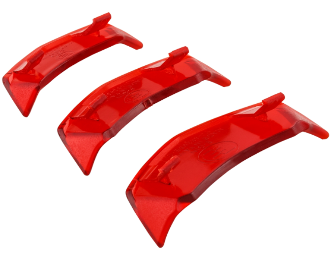 Cascade insert red transparent for Vespa Primavera/Sprint 50-150cc ('18-)