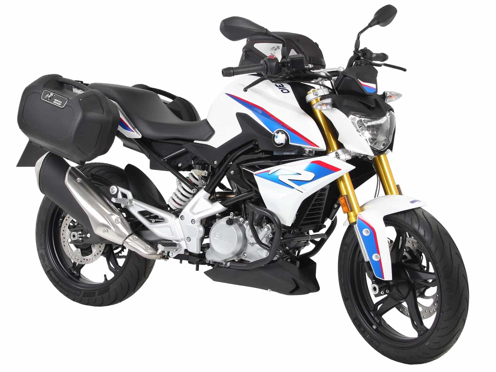 C-Bow side carrier black for BMW G 310 R (16-) Hepco & Becker