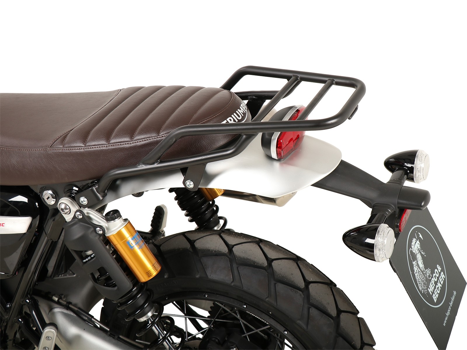 Tube luggage bridge black for Triumph Scrambler 1200 XC (2019-)