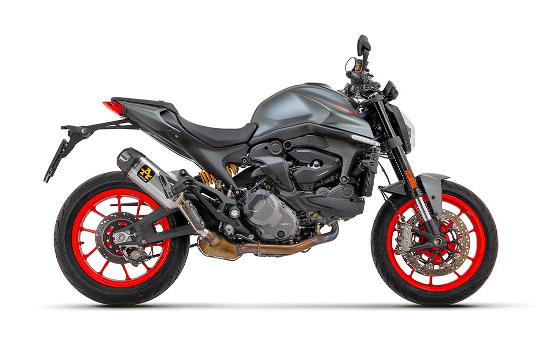 ARROW INDY RACE aluminum exhaust for Ducati Monster / Monster+ from model year 2021-