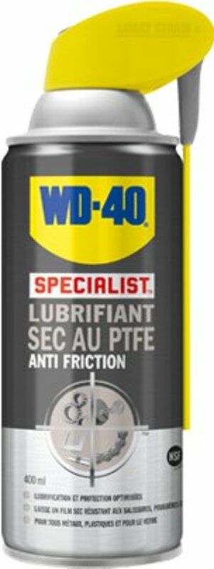 WD-40 Specialist® Anti-Friction Dry PTFE Lubricant - Spray 400ml