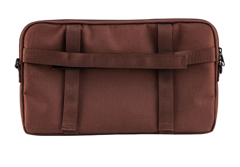 Bag "Classic" for luggage compartment / glove compartment Vespa, nylon, tobacco brown