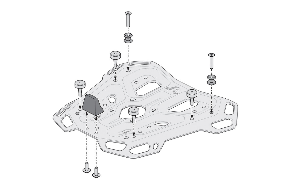 SW-Motech DUSC L top case system 41L for Honda XL 750 Transalp (23-) SW Motech