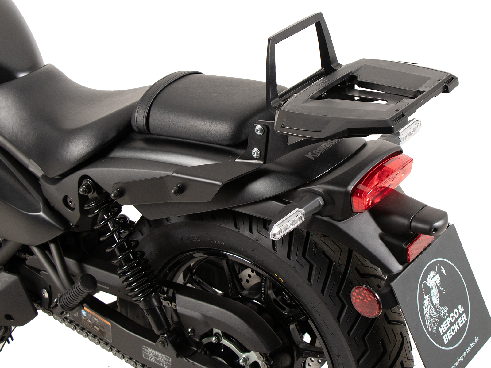Alurack top case carrier for Kawasaki Eliminator 500 (24-) Hepco & Becker