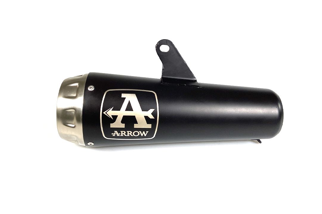 ARROW exhaust PRO-RACING stainless steel black for Honda CB500F model year 2016-