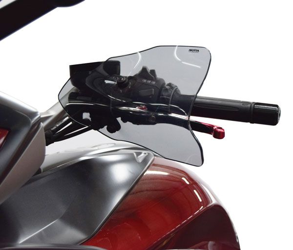 Hand protectors for BMW K 1600 GT /GTL (10-16), clear