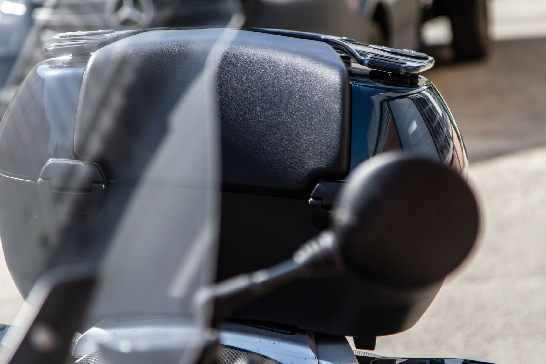 Luggage rack for top case BMW R 1200 RT (05-13), PMMA