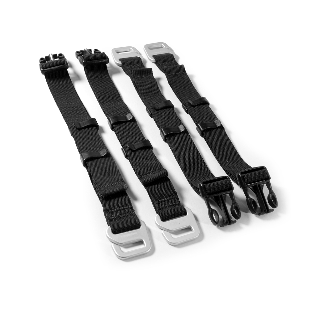 Kriega US DryPack Hook Strap Replacement Hook Straps, 4 pcs