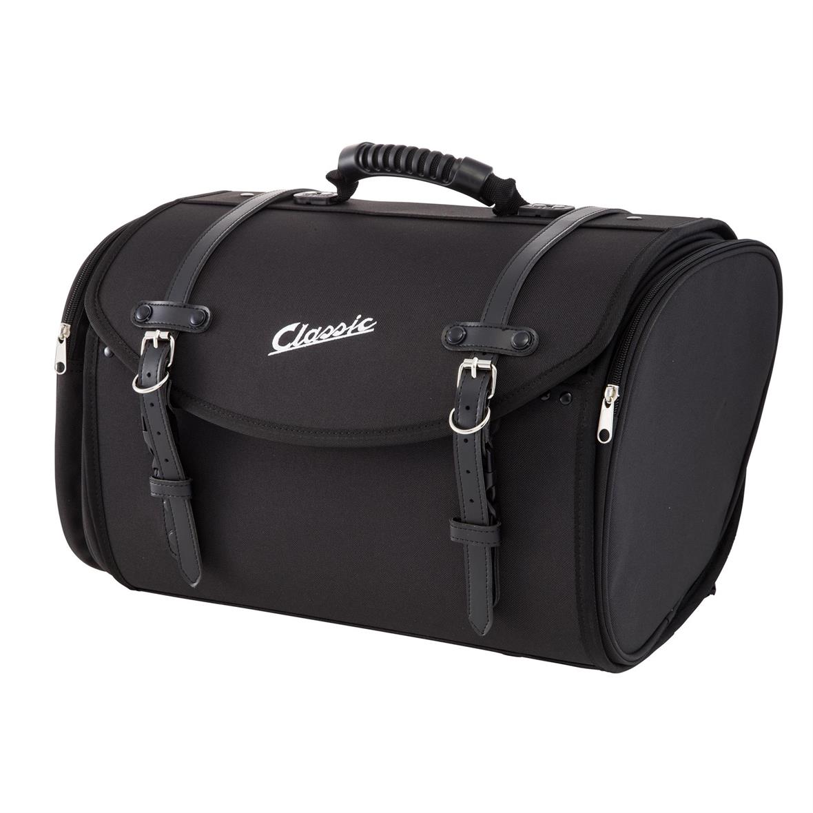 Classic" large bag for Vespa - black, nylon
