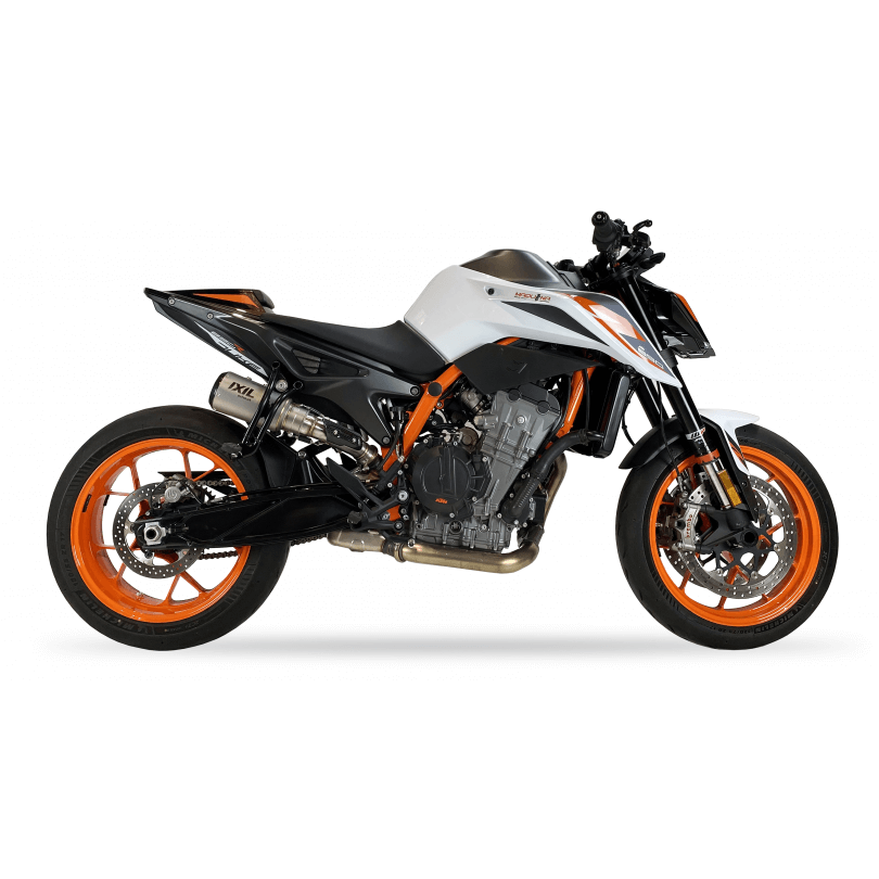 IXIL RB rear silencer KTM 790 Duke /Duke 890, stainless steel, E-approved, Euro4+5