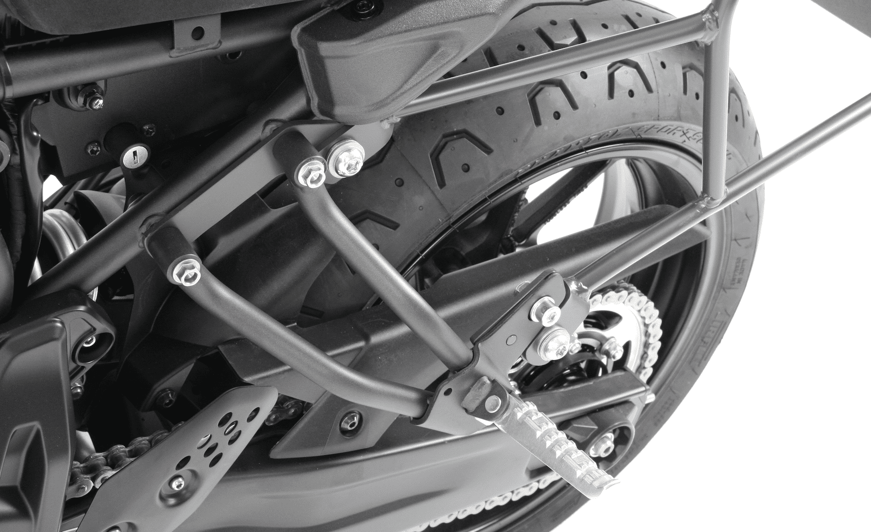 Case carrier Lock it for Yamaha XSR 700 / XTribute (22-) Hepco & Becker