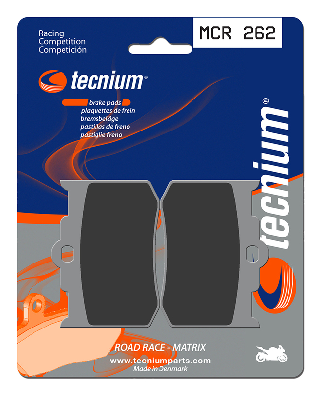 Tecnium Racing sintered metal carbon brake pads - MCR262