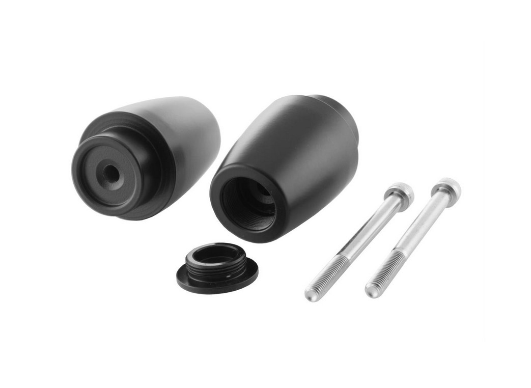 Handlebar end weights ZELIONI for Vespa, pair, black matt