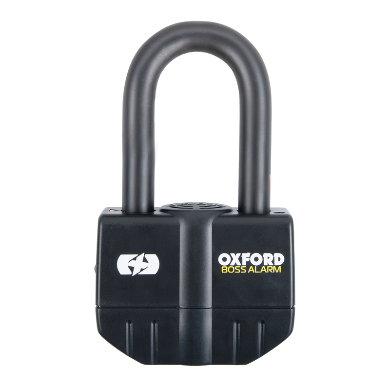 Oxford Boss Alarm 16mm Brake Disc Lock Black
