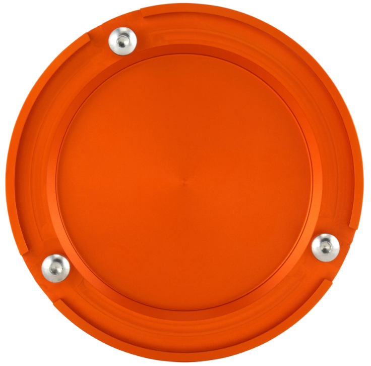 Cover vario lid for Vespa Primavera/Sprint 125-150ccm i.e. 3V 4T AC, orange matt