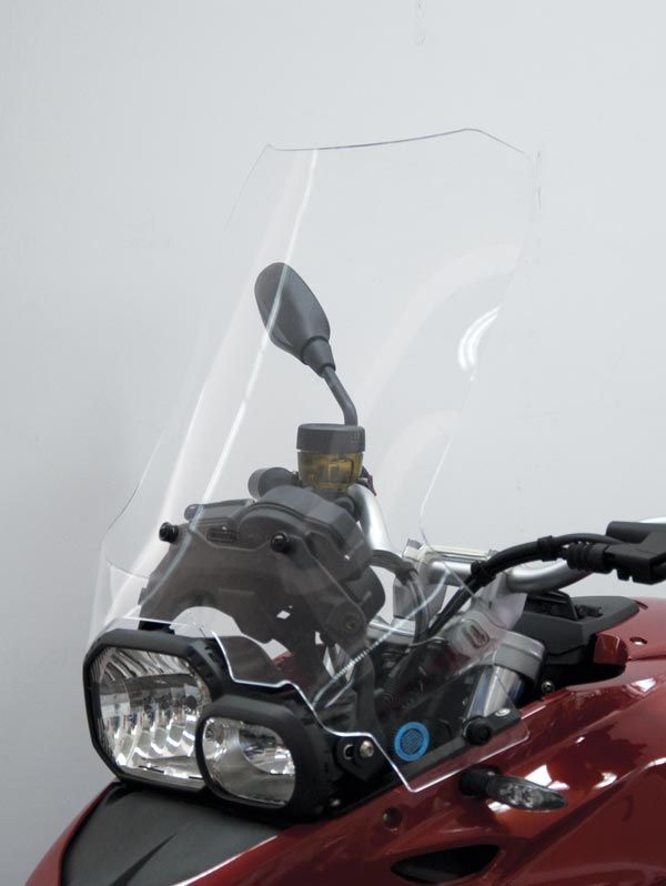 High windshield ADV type for BMW F 700 GS (12-18), clear