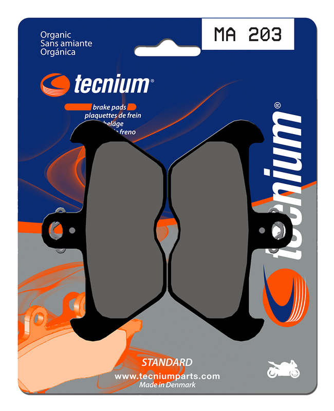 Tecnium Street Organic Brake Pads - MA203