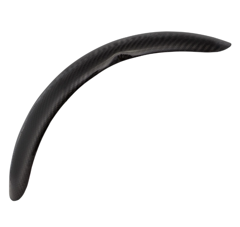 Mudguard Garelli Race EVO II without bracket universal, for Vespa PX 80-200cc, carbon clear