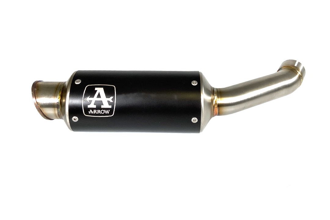 ARROW exhaust DARK GP2 for Husqvarna Svartpilen 401 / Vitpilen 401 (20-)
