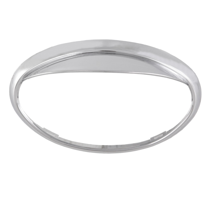 Lamp ring with lampshade for Vespa ET2 /ET4 50-150cc, chrome