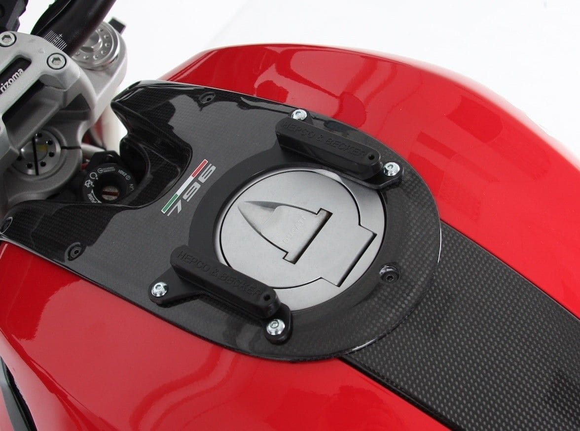 Basic tank ring incl. tank bag closure unit for Ducati Monster 1100 Evo (11-13)