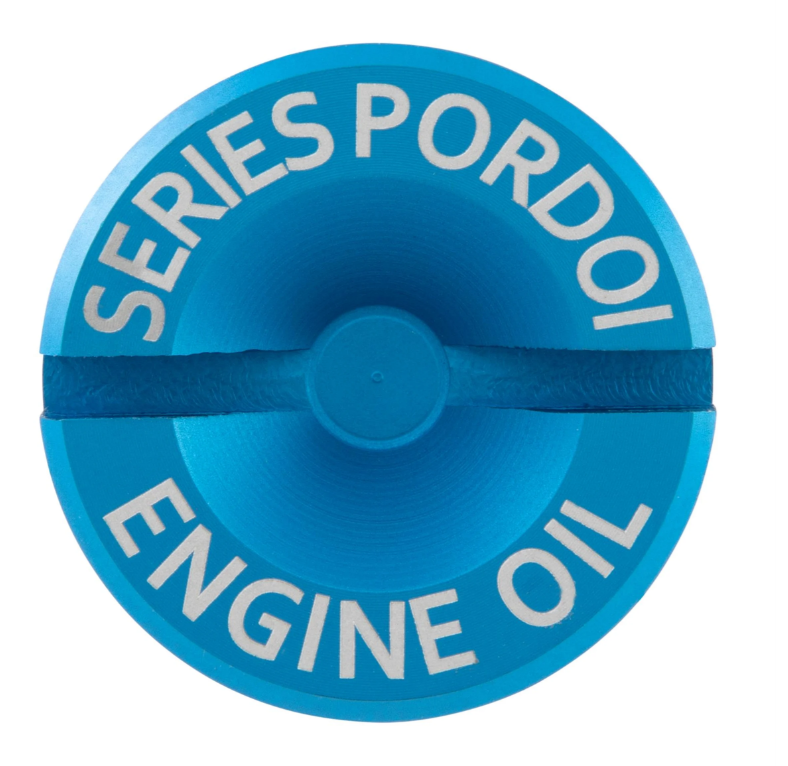 Oil filler plug engine oil for Vespa GTS/GTS Super/GTV 300cc HPE, blue matt