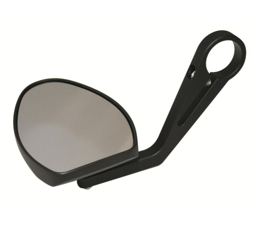 Handlebar end mirror FERRARA 2 for Vespa left or right, black