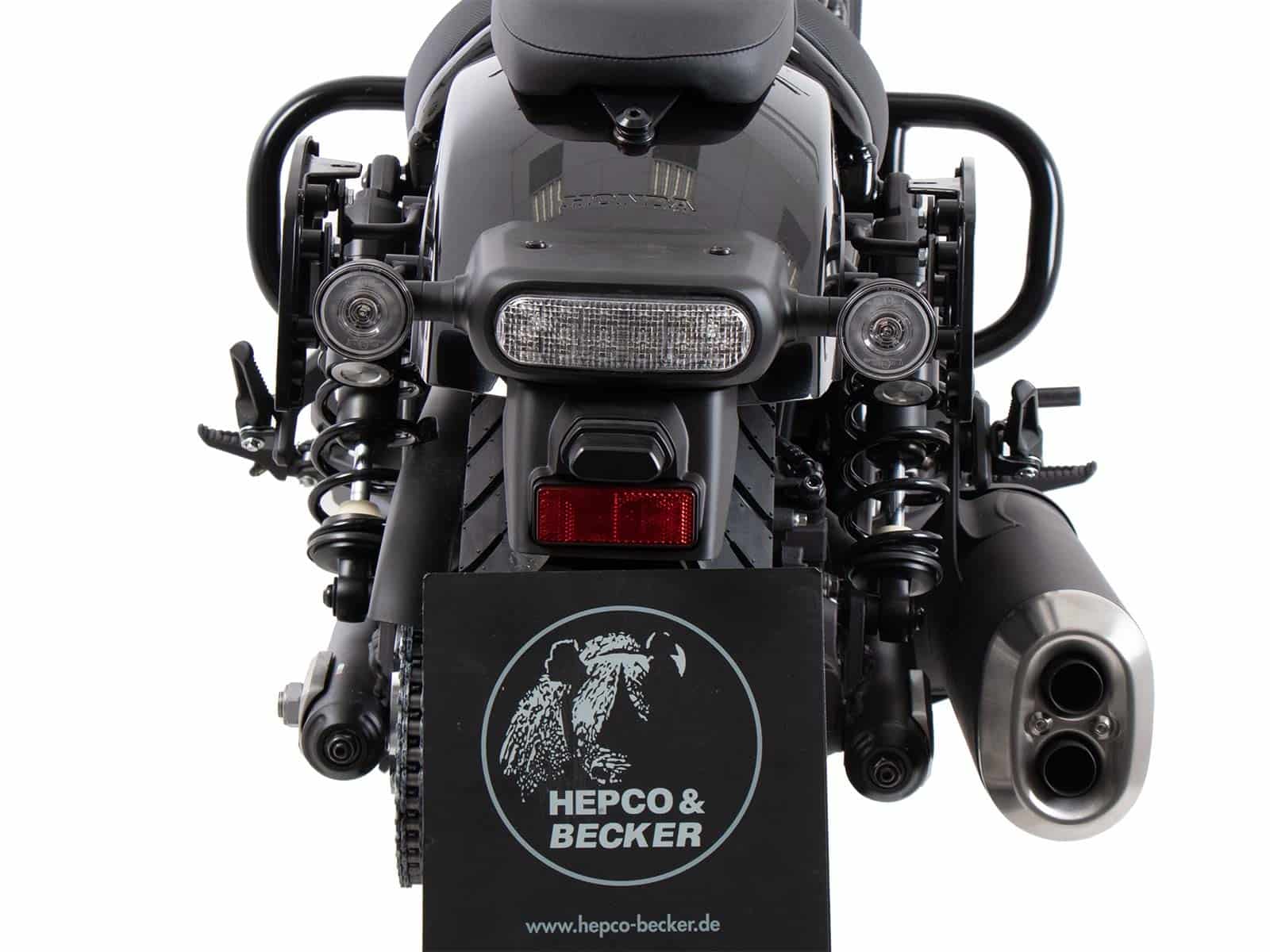 C-Bow side carrier black for Honda CMX 1100 Rebel /DCT /SE (25-) Hepco & Becker