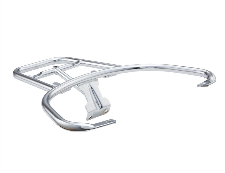 Rear luggage rack for Vespa LX /LXV /S 50-150cc, chrome