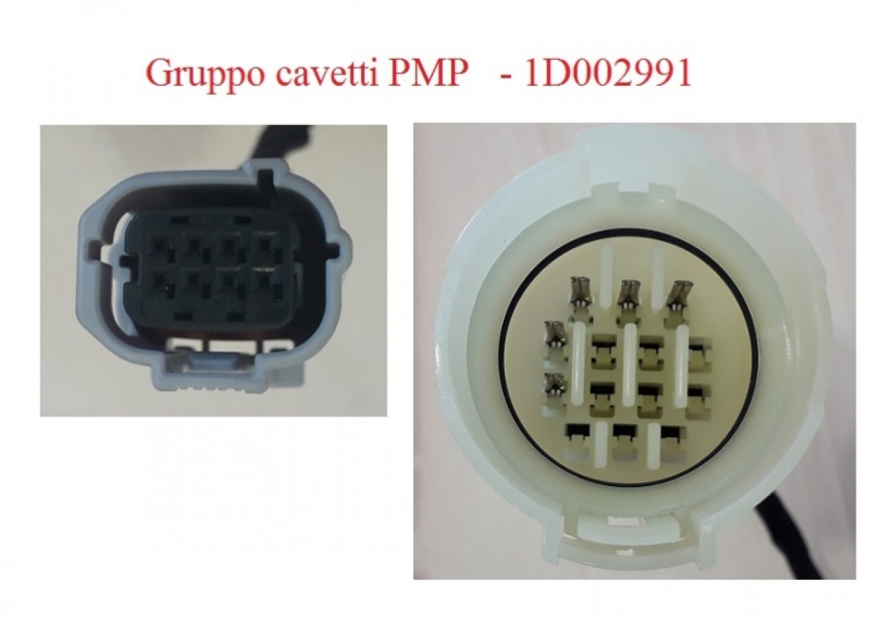 Installation kit for multimedia platform and anti-theft device for MP3 HPE 300 /Sport (19-23)