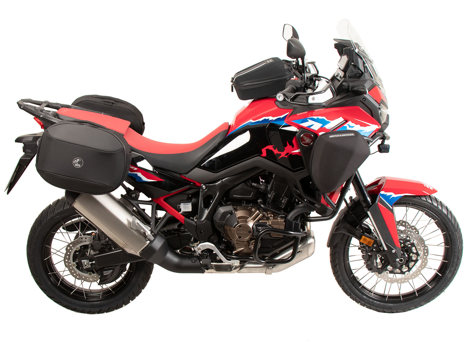 C-Bow side carrier black for Honda CRF 1100 L Africa Twin (24-) Hepco & Becker