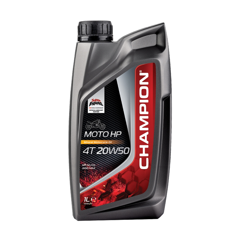 CHAMPION® Moto HP 4T 20W-50 engine oil - 1 liter