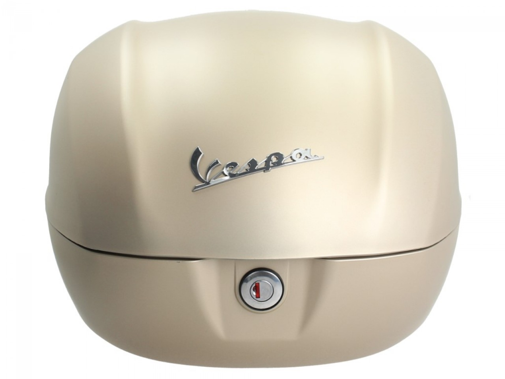 Original top case for Vespa Primavera Beige Sahara Matt 516/A