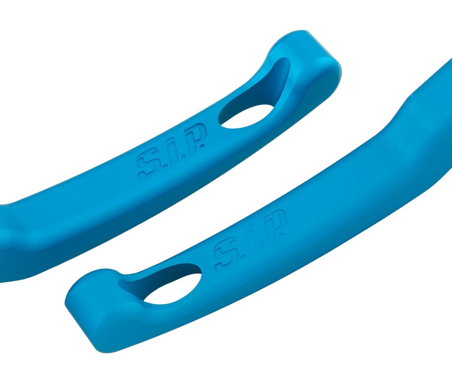 Sport lever set brake Shorty for Vespa, right and left, blue matt