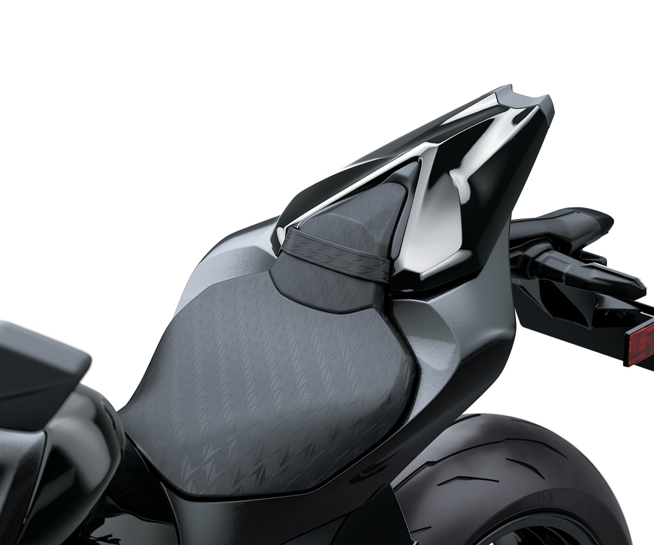 Passenger seat cover Ebony (H8) for Z 1100 /SE (26-) Original Kawasaki