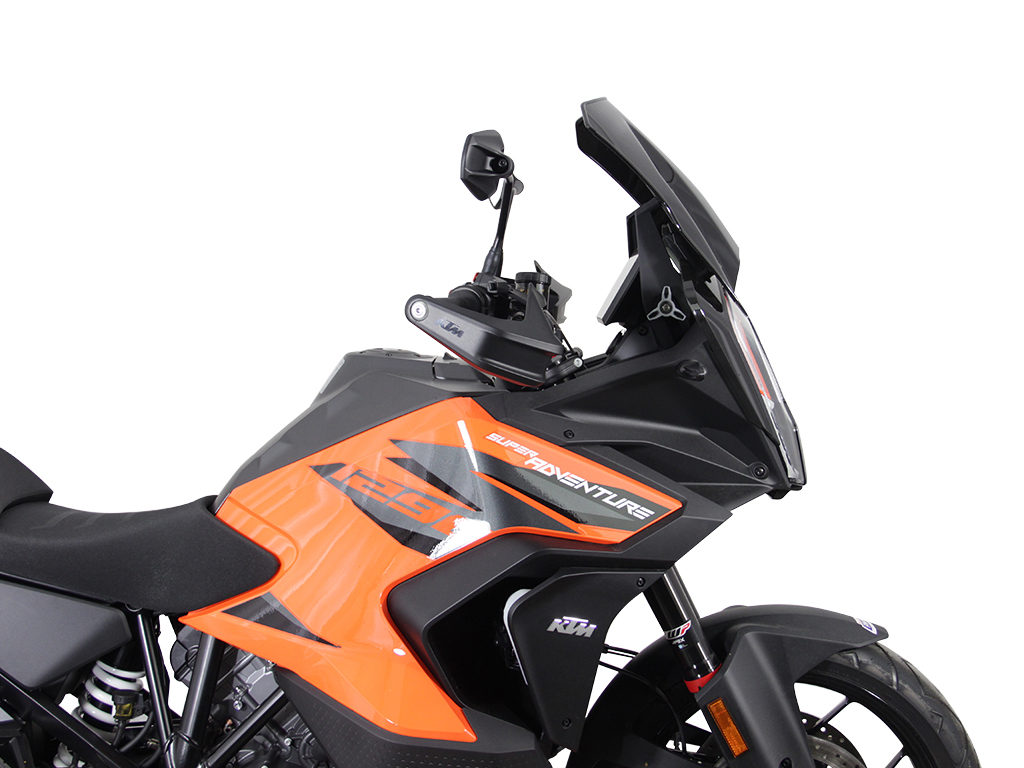 MRA touring screen "TM" black for KTM Superadventure 1290 /S /R 2021-