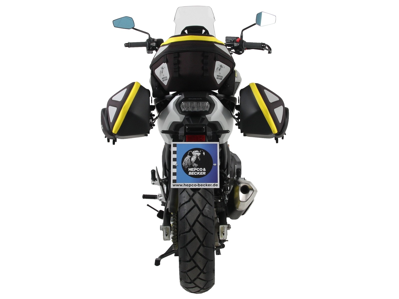 C-Bow side carrier black for Honda NC 700 S (12-13) /750 S/DCT (14-20) Hepco & Becker