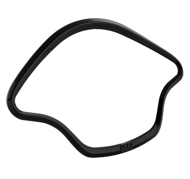 Decorative ring speedometer for Vespa Primavera/Sprint/Elettrica 50-150ccm 2T/4T AC, black glossy