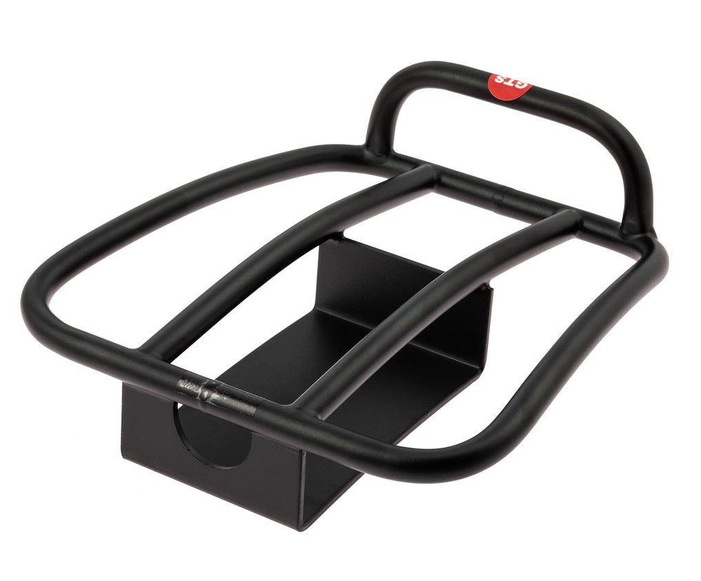 Rear luggage rack 70's for Vespa GTS/GTV/GT 125-300cc 4T LC, black matt