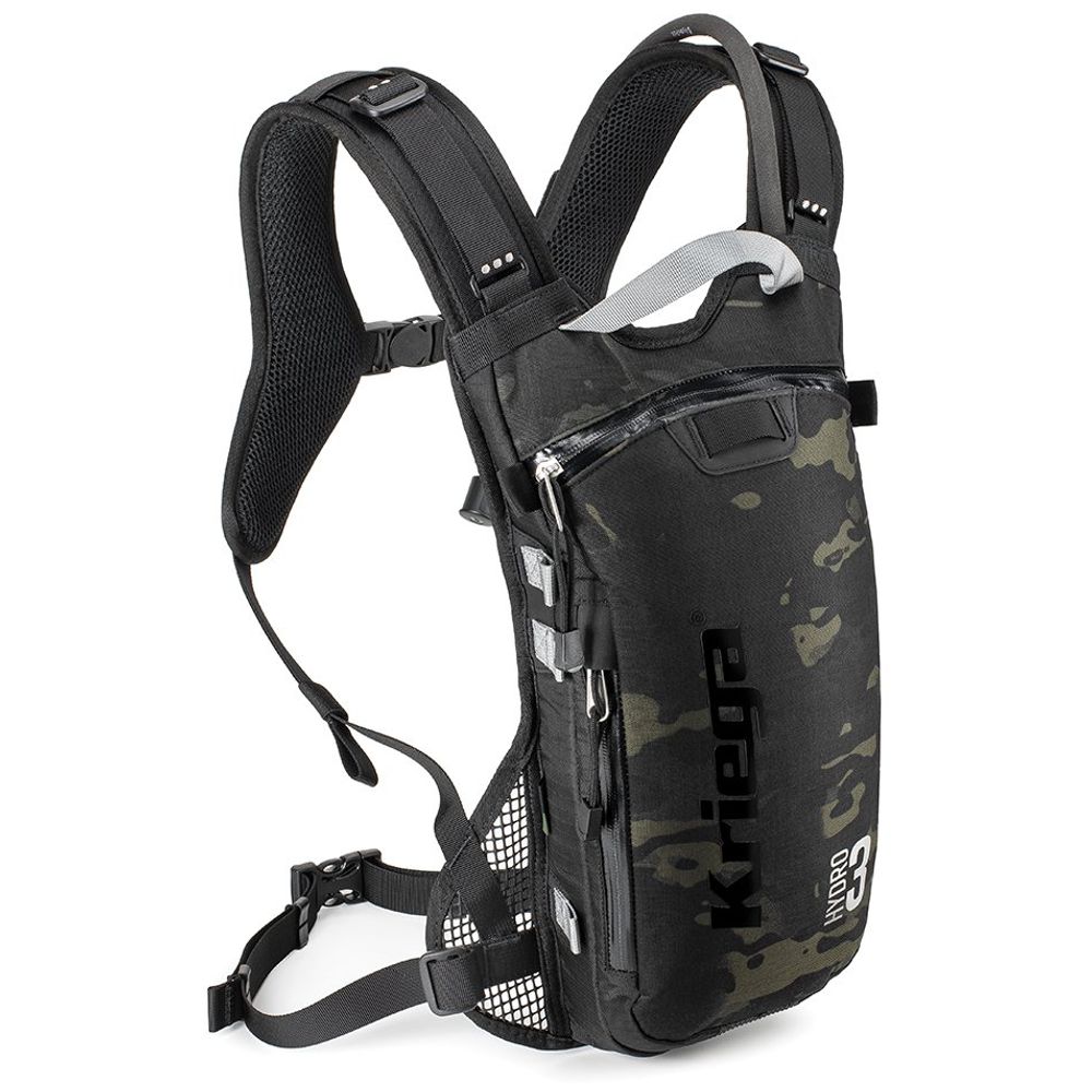 Kriega Hydro-3 Backpack - Multicam Black
