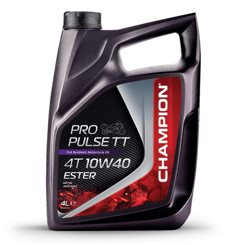CHAMPION® Pro Pulse TT 4T 10W-40 Ester engine oil - 4 liters